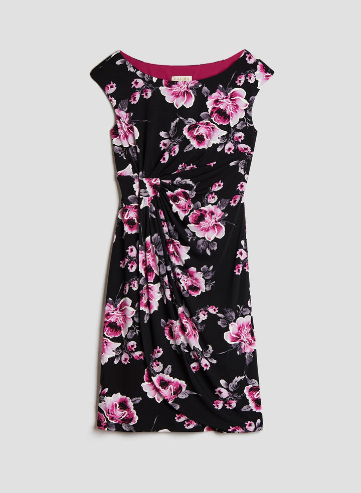 Floral Print Sleeveless Dress