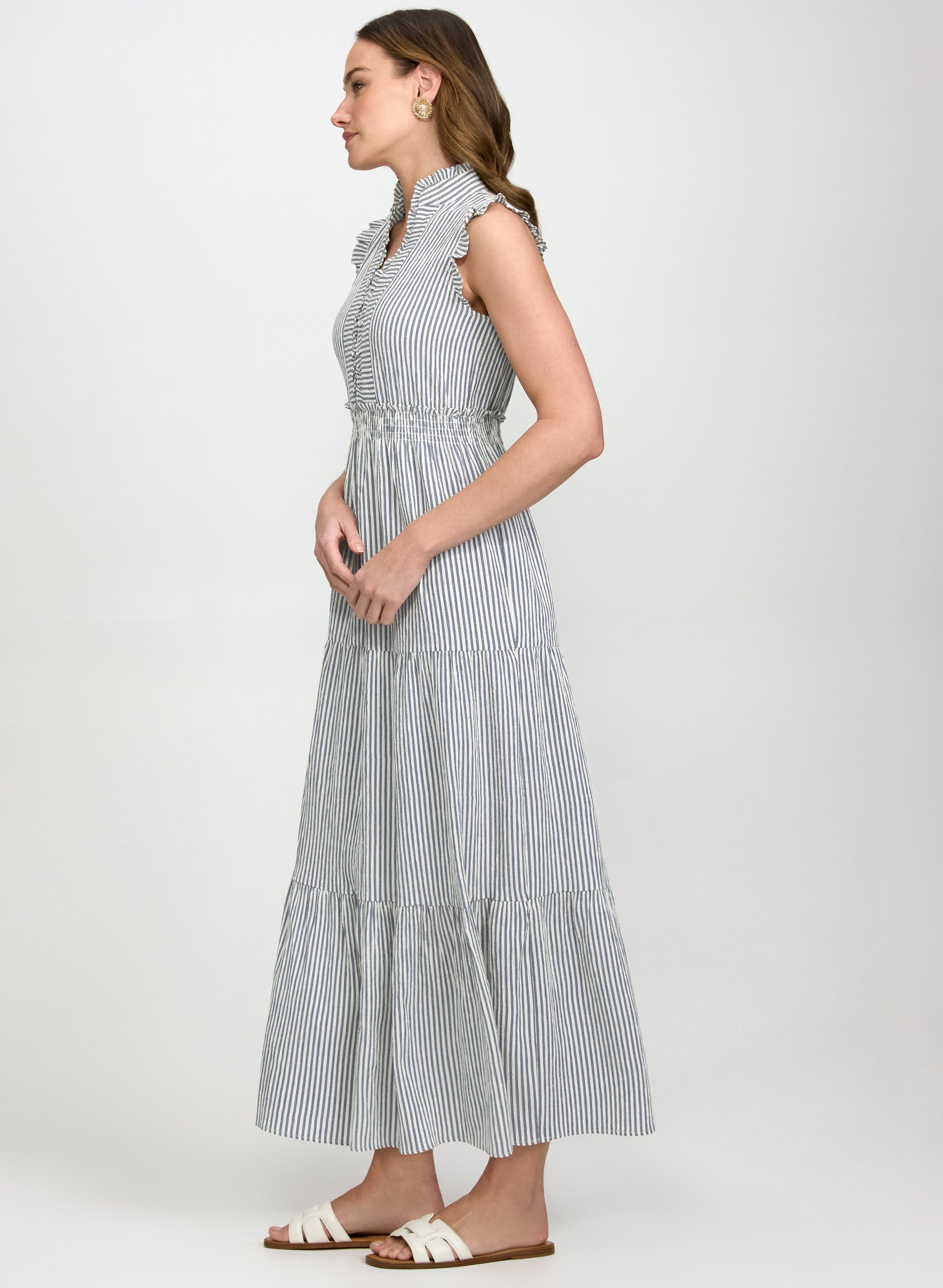 Striped Maxi Dress