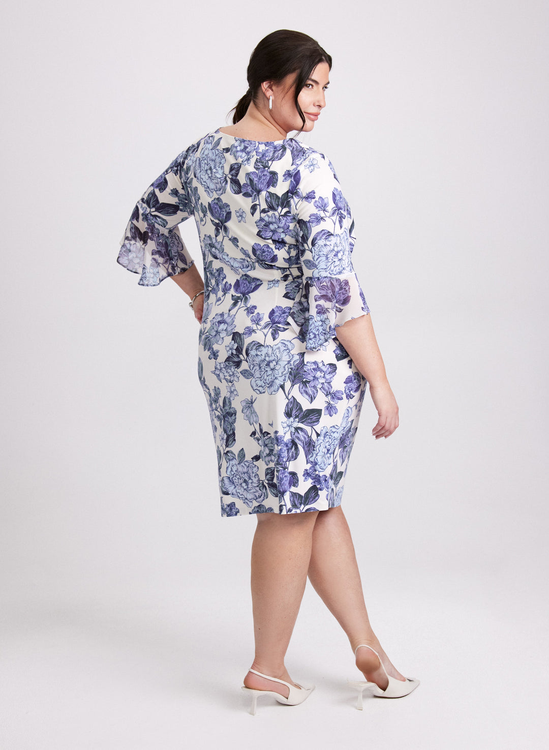 Floral Wrap Dress