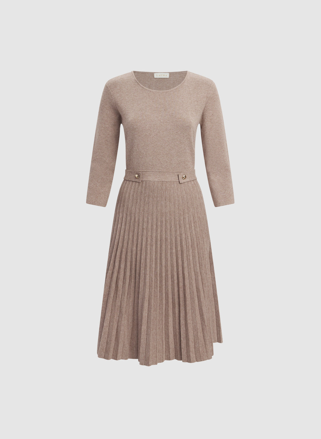 Fit & Flare Knit Dress