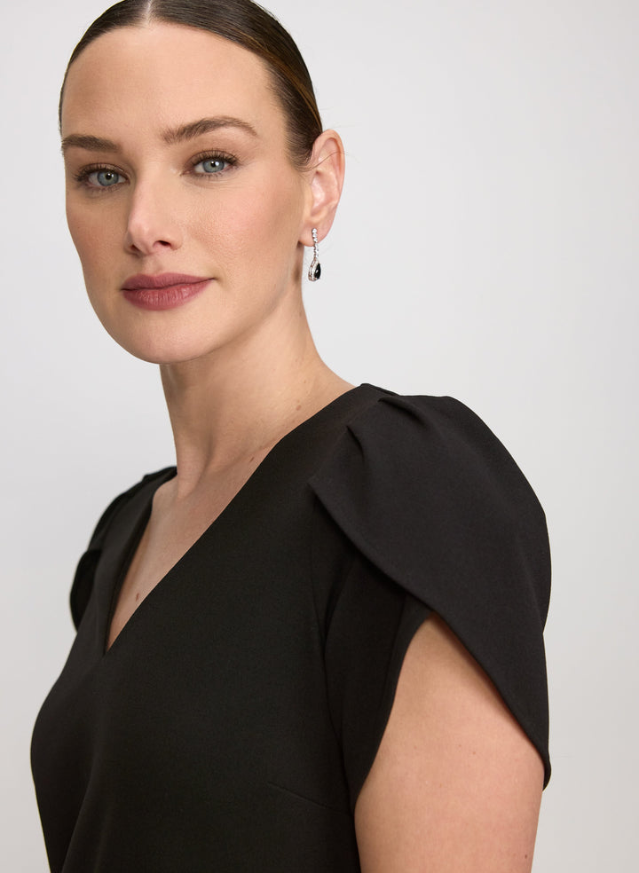 Scuba Crepe Dress
