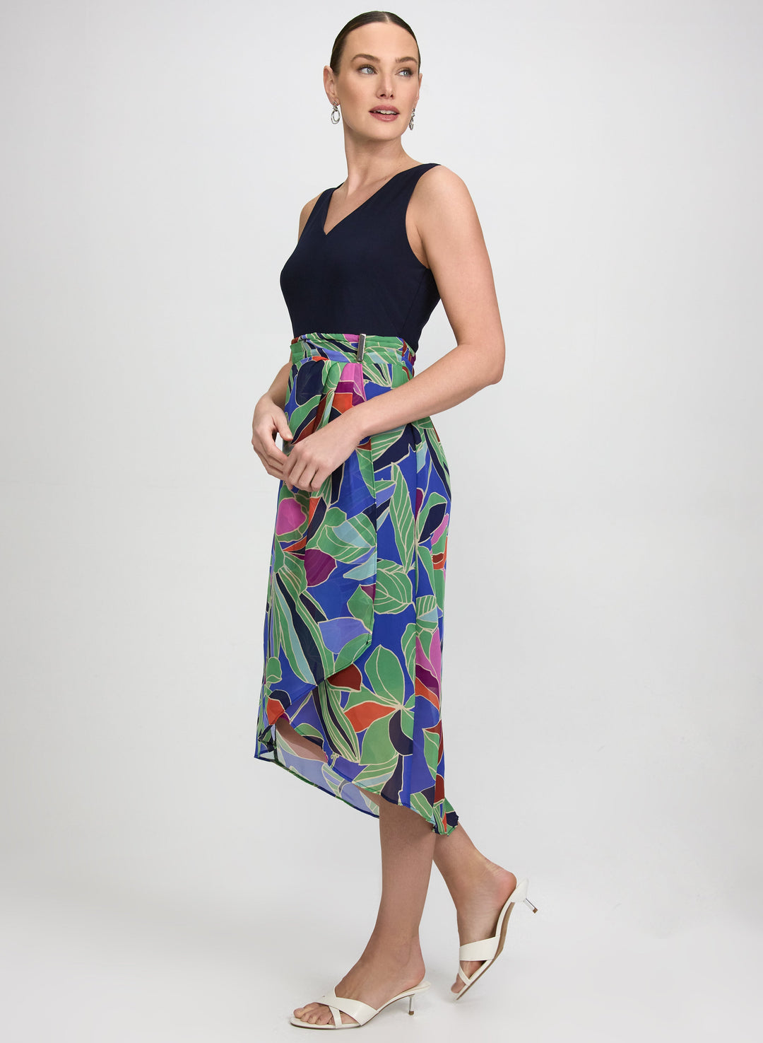 Mixed Floral Dress