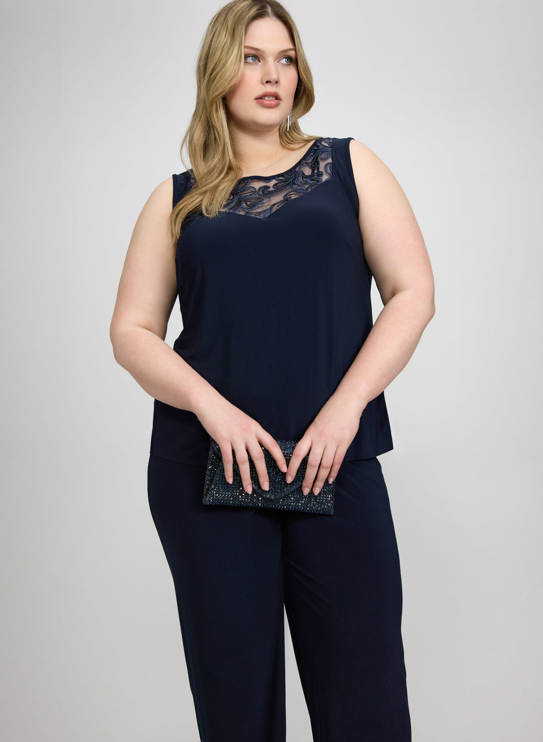 Three-Piece Pantsuit Set