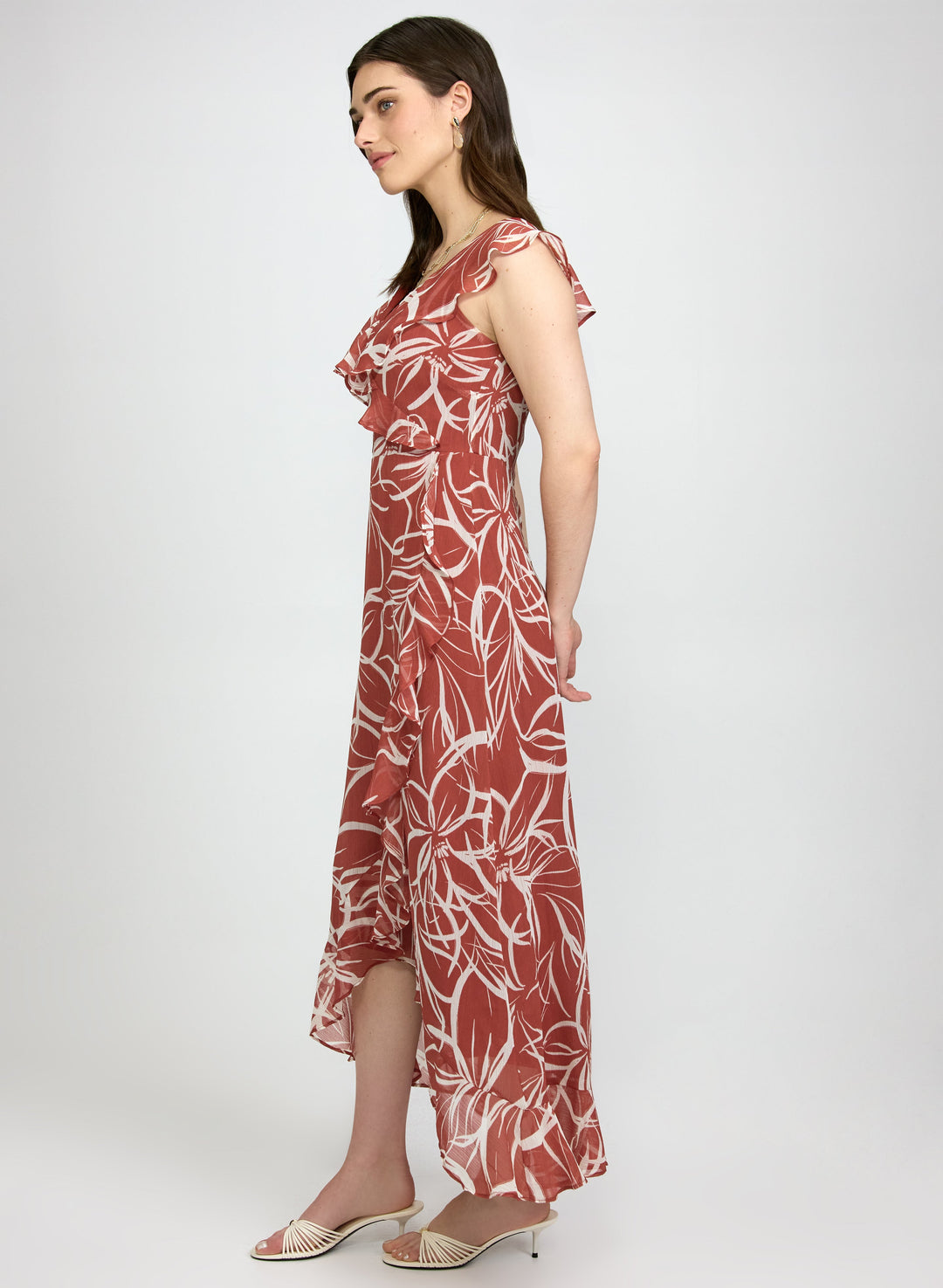 Floral Chiffon Dress