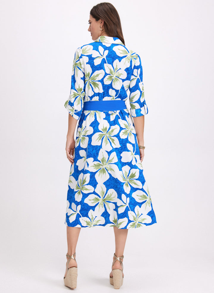 Floral Shirt Dress