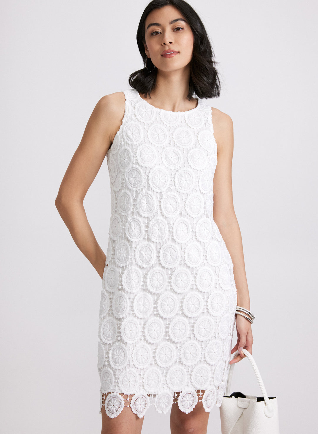Sleeveless Crochet Dress