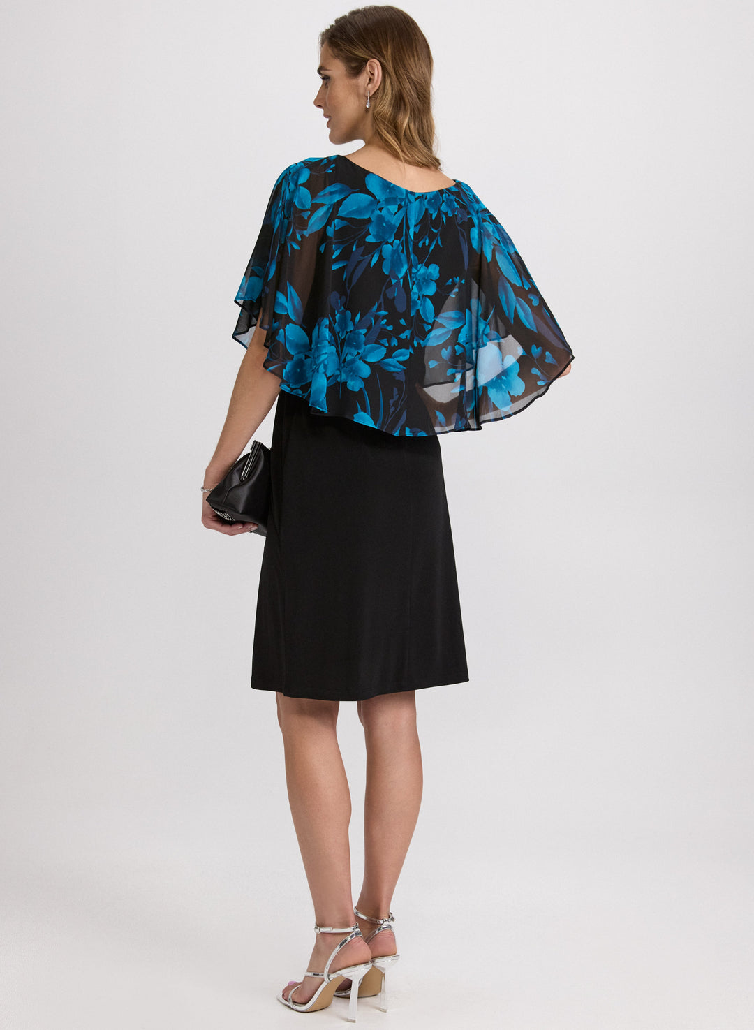 Floral Capelet Dress