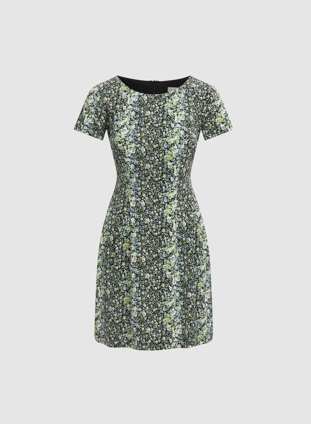 Floral Print Jersey Dress