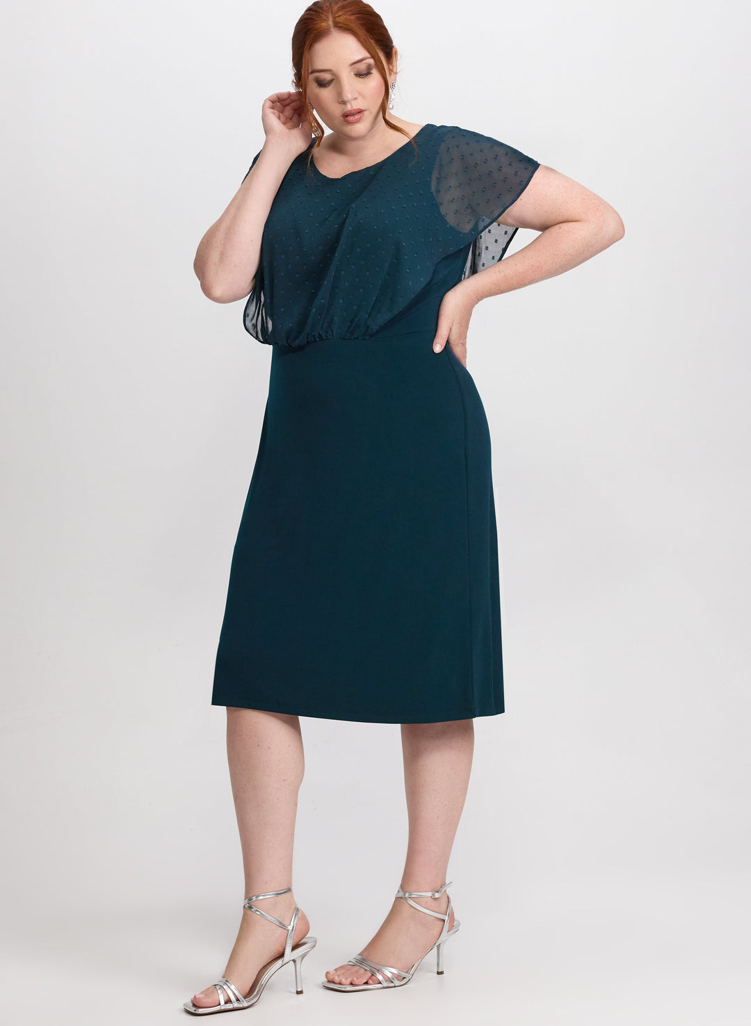 French Knot Embroidered Dress