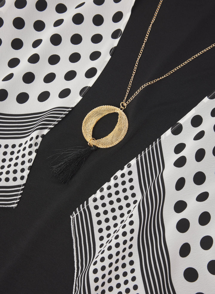 Chiffon Jacket & Jersey Dress