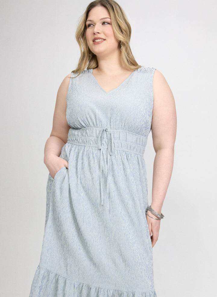 Smocked Tiered Maxi Dress