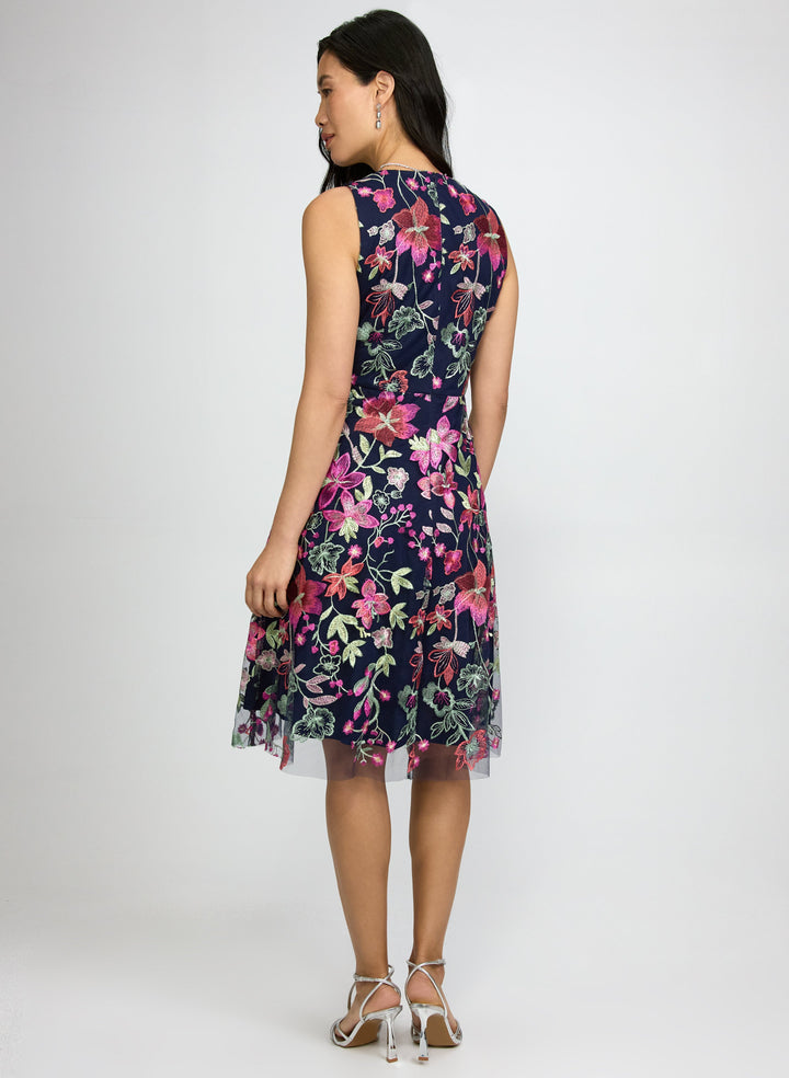 Floral Embroidered Dress