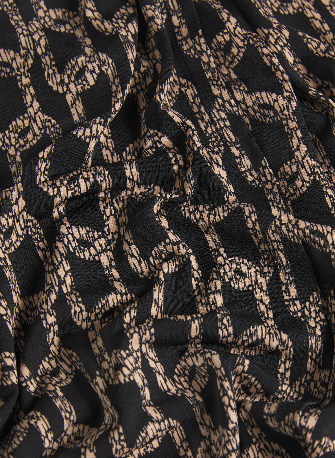 Chain Print Dress