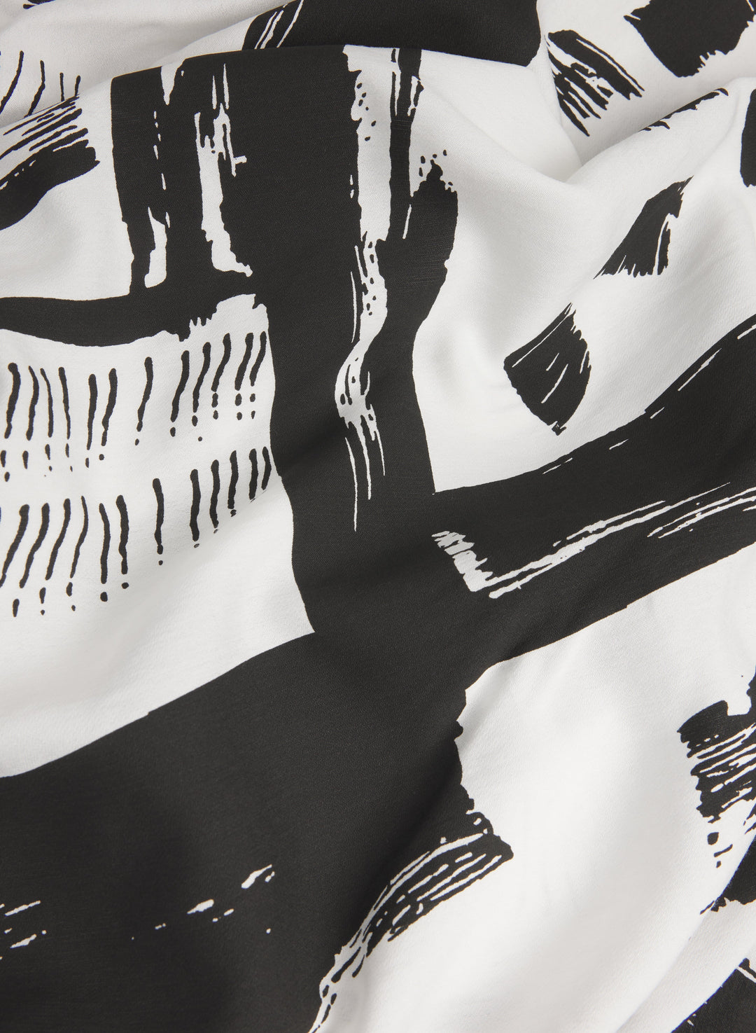 Sleeveless Abstract Print Dress