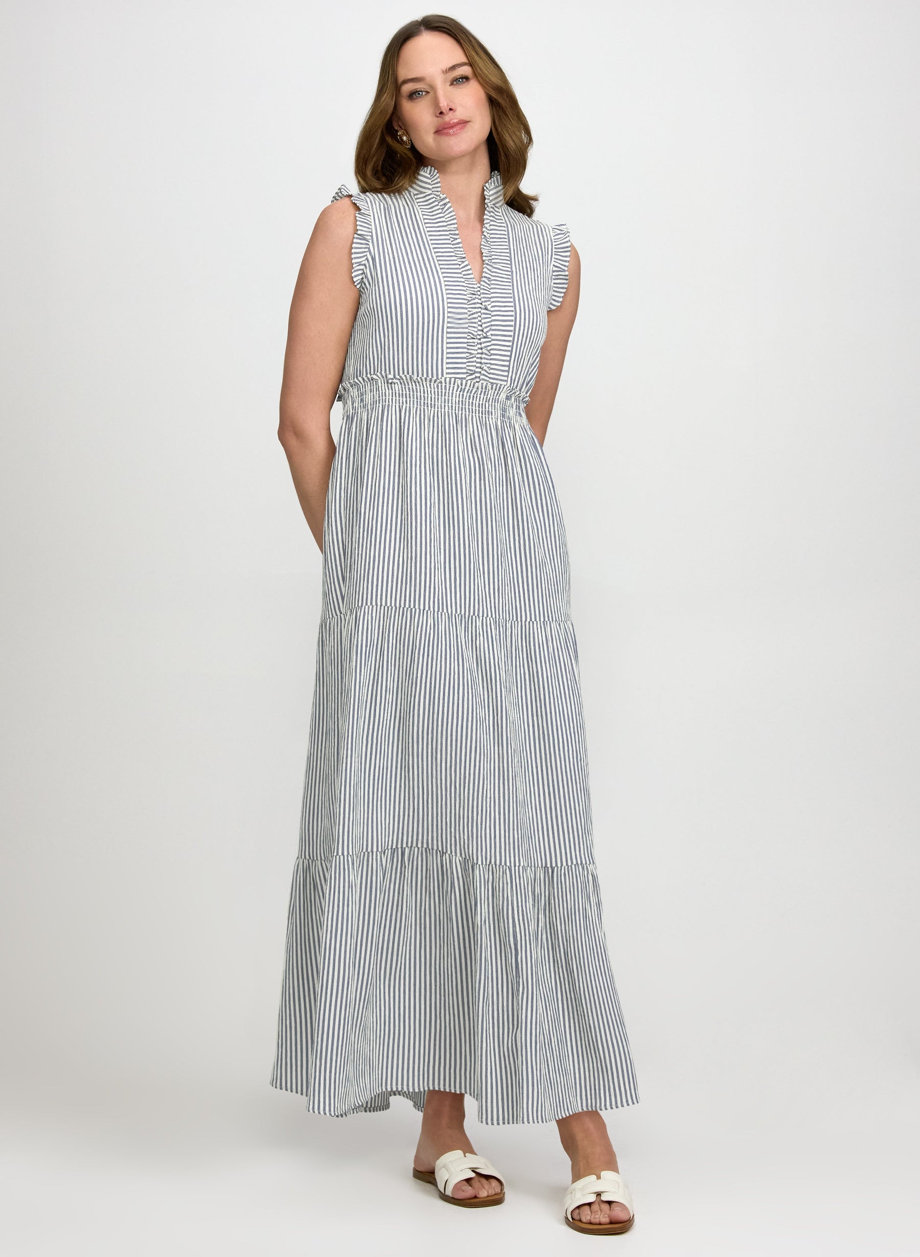 Striped Maxi Dress