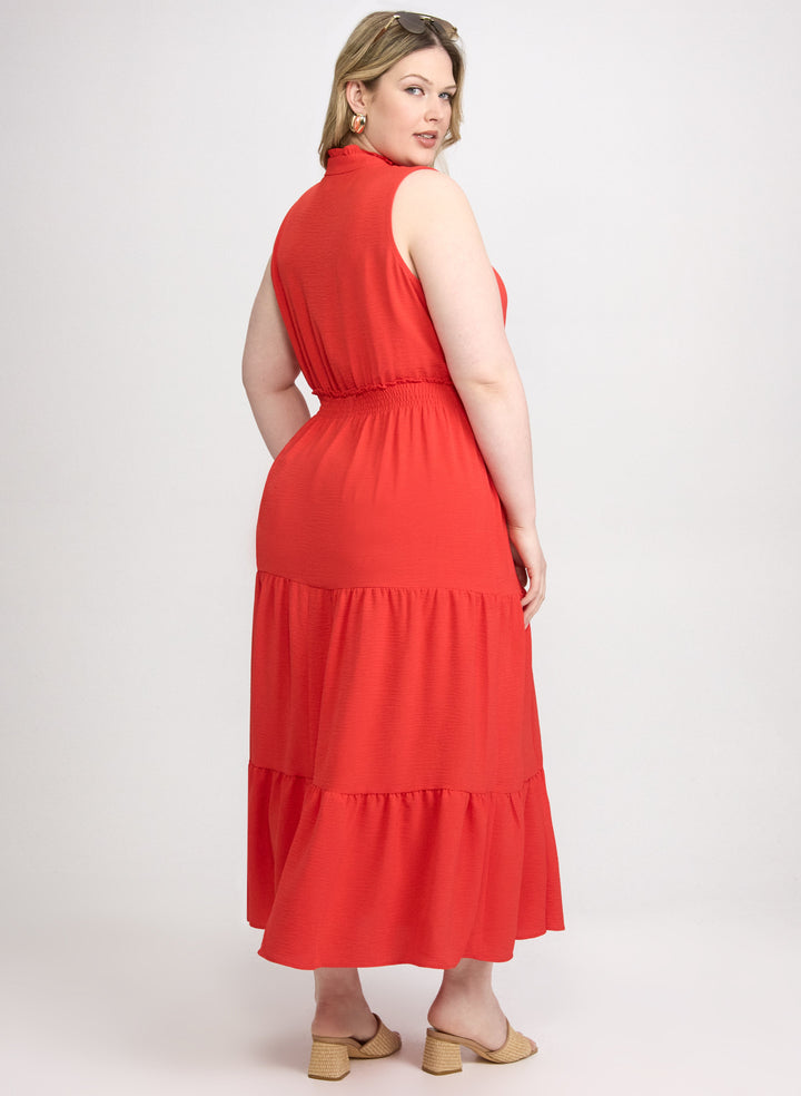 Frilled Trim Dress