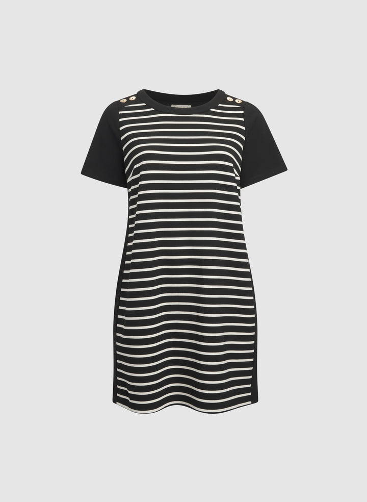 Striped T-Shirt Dress