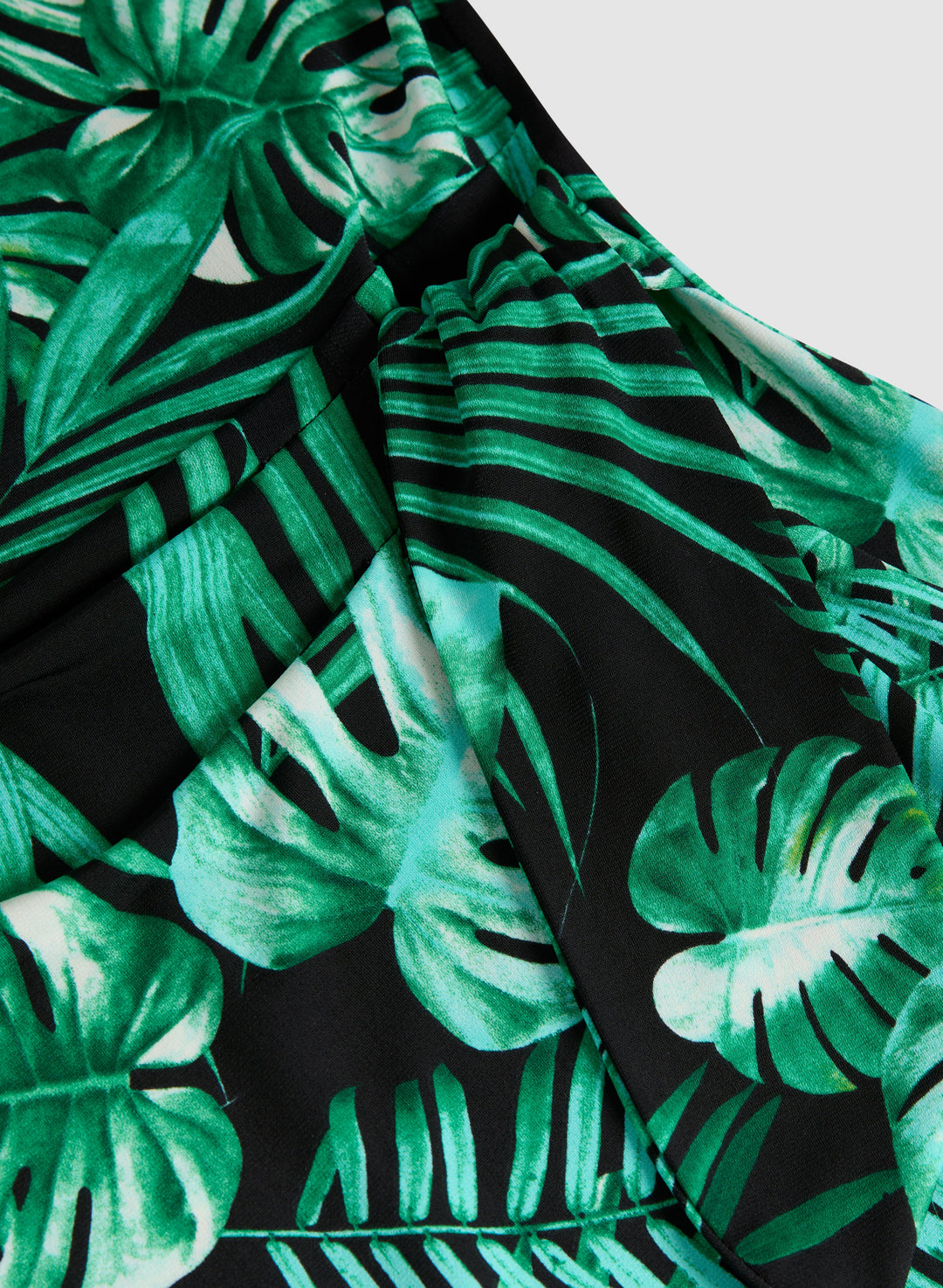 Palm Print Dress