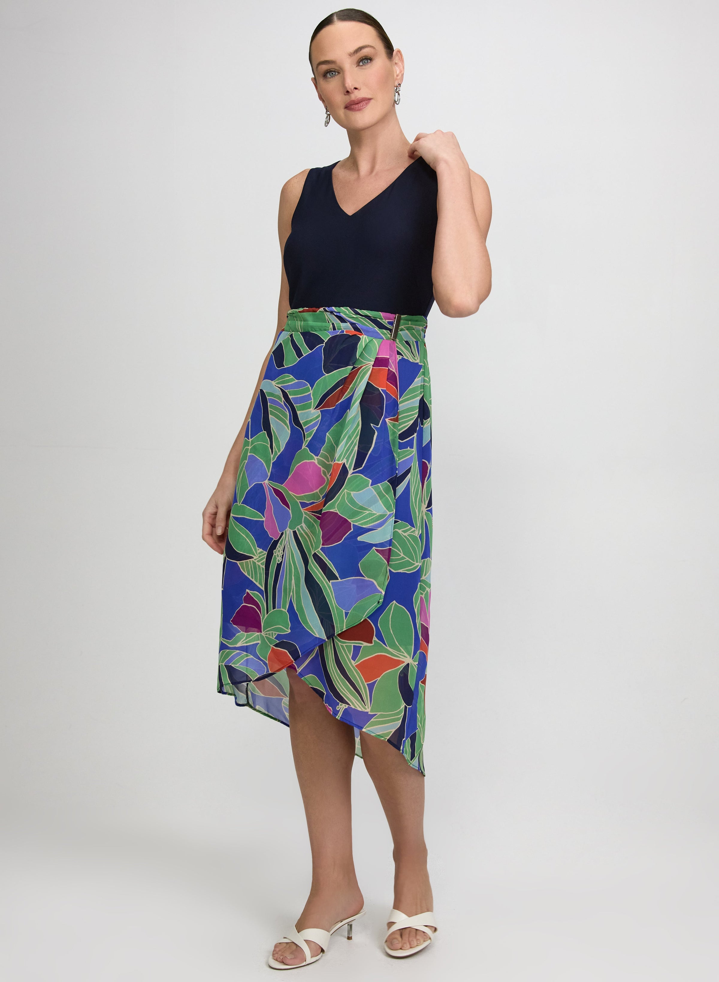Mixed Floral Dress