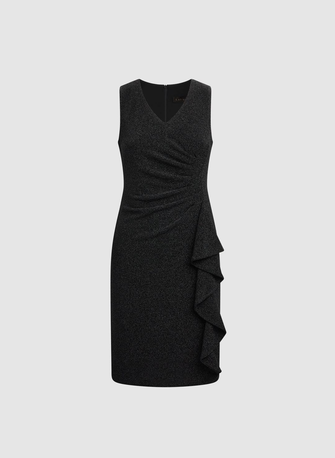 Glitter Ruffle Detail Dress