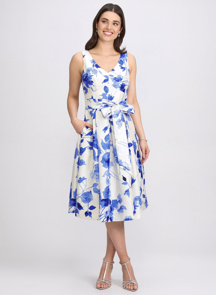Floral Fit & Flare Dress