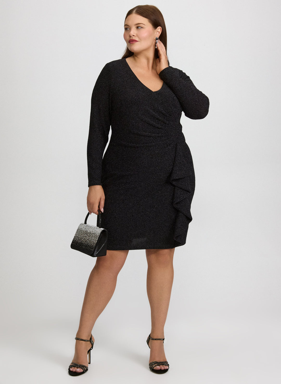 Glitter Fitted Dress