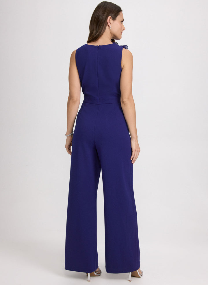 Organza Ruffle Detail Jumpsuit