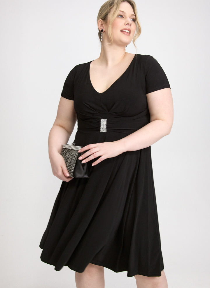 Short Sleeve Jersey Dress