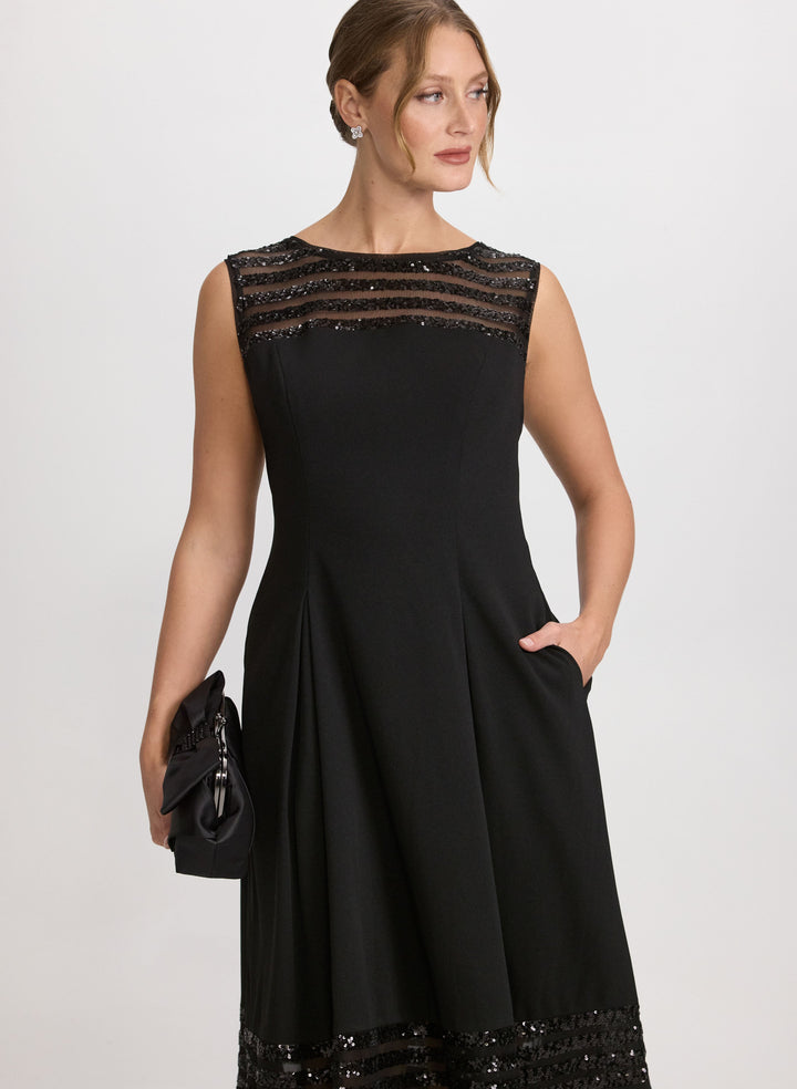 Sequin Detail Dress