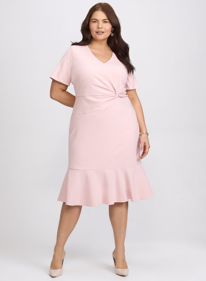 Flared Hem Dress