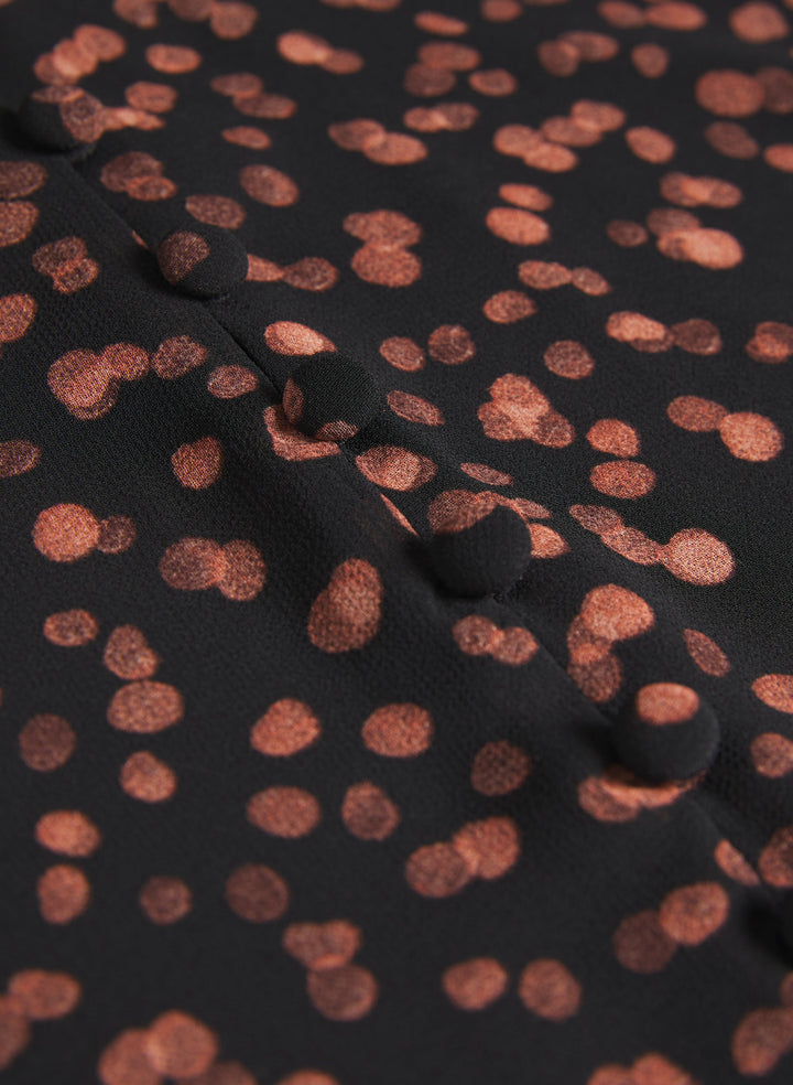 Dot Print Dress