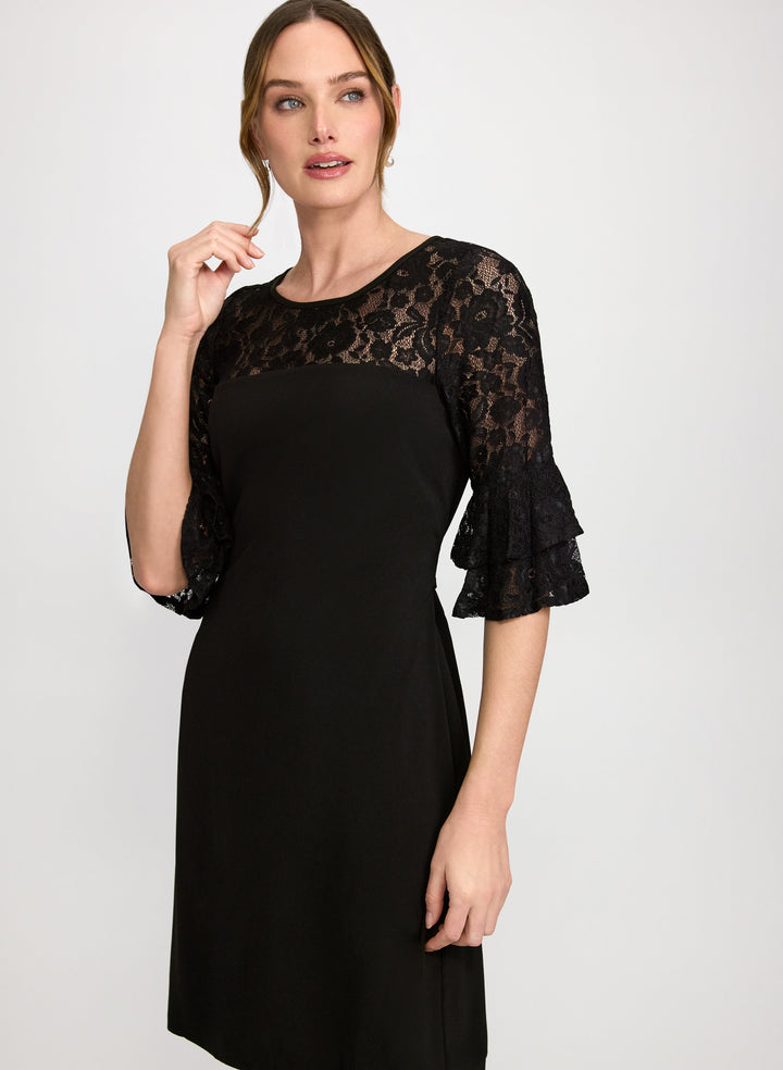 Lace Detail Sheath Dress
