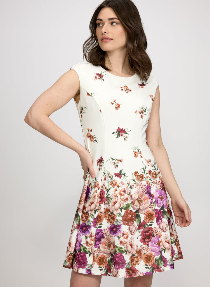Floral Fit & Flare Dress