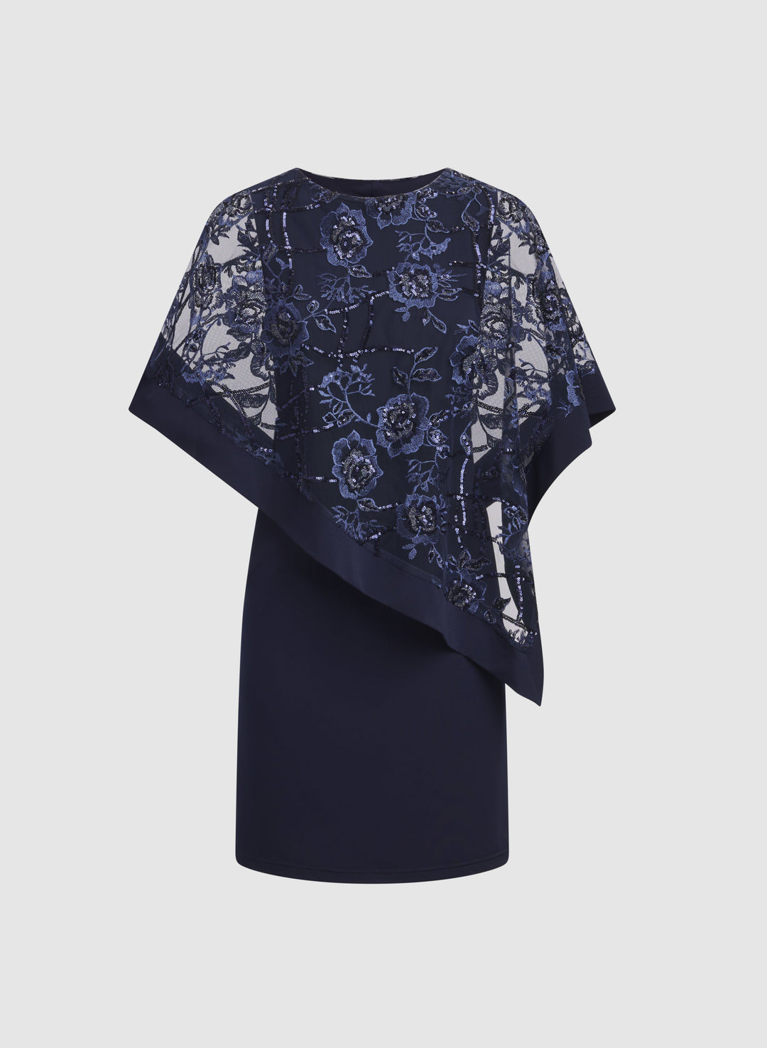 Floral Capelet Dress