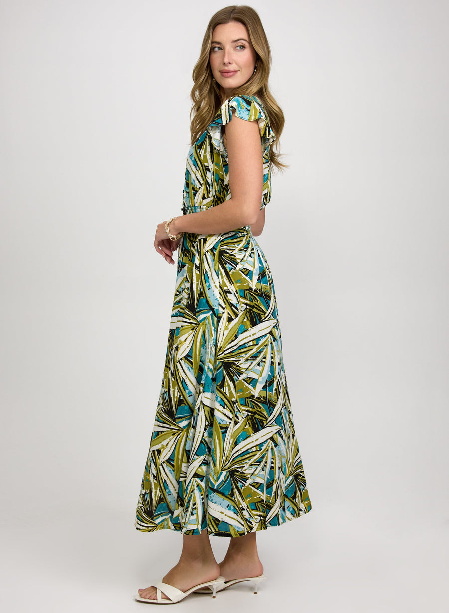 Tropical Maxi Dress