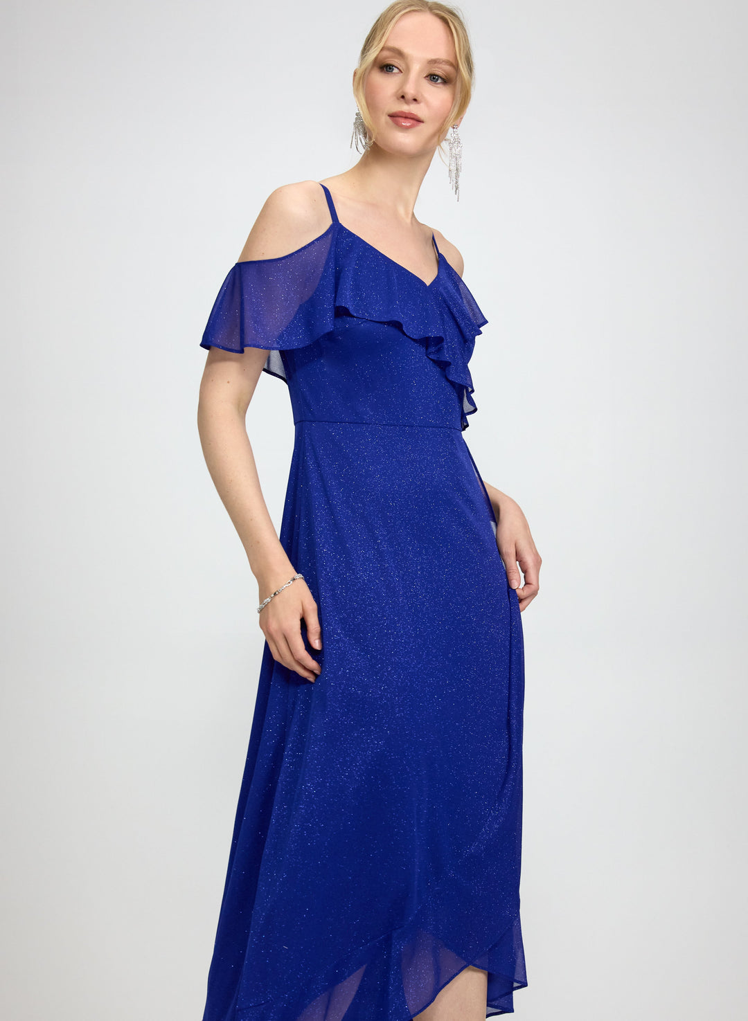 Glitter Mesh Dress
