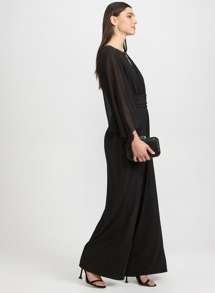 Wide-Leg Jersey Jumpsuit