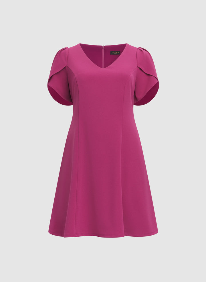 Tulip Sleeve Dress