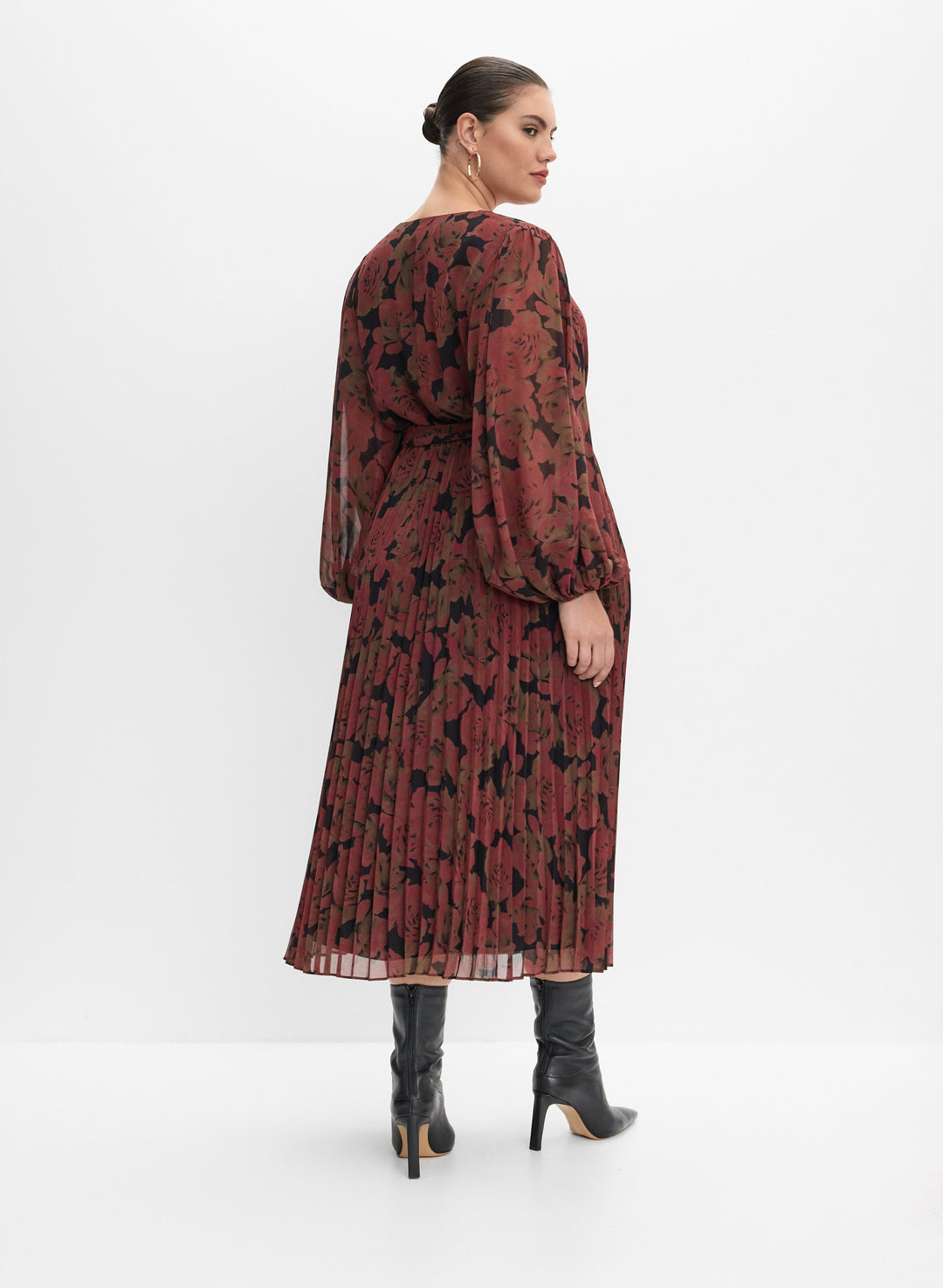 Melanie Lyne - Rose Chiffon Dress