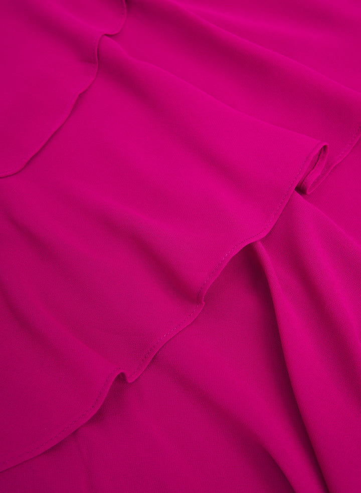 Tiered Chiffon Dress