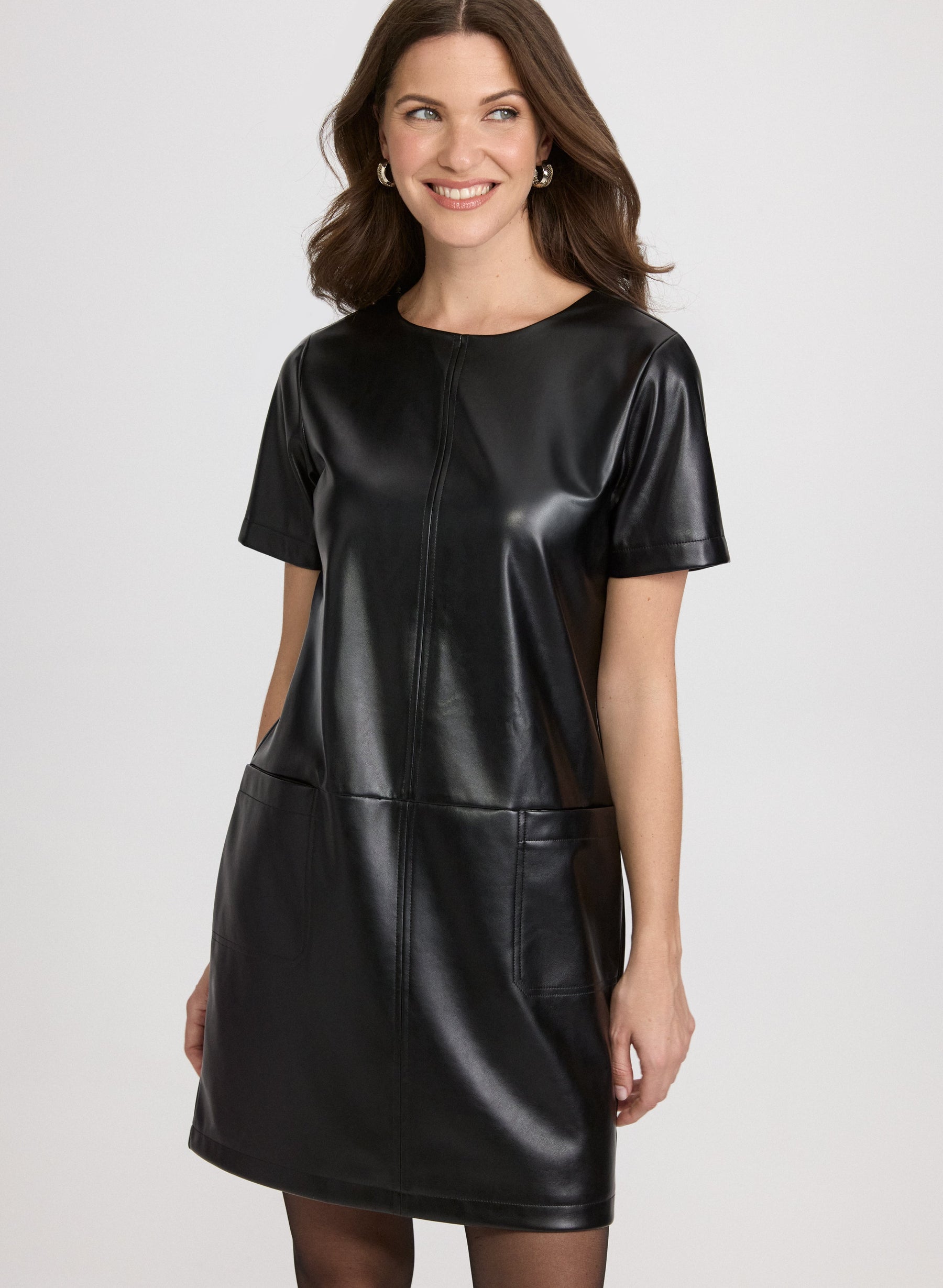 Vegan Leather Dress