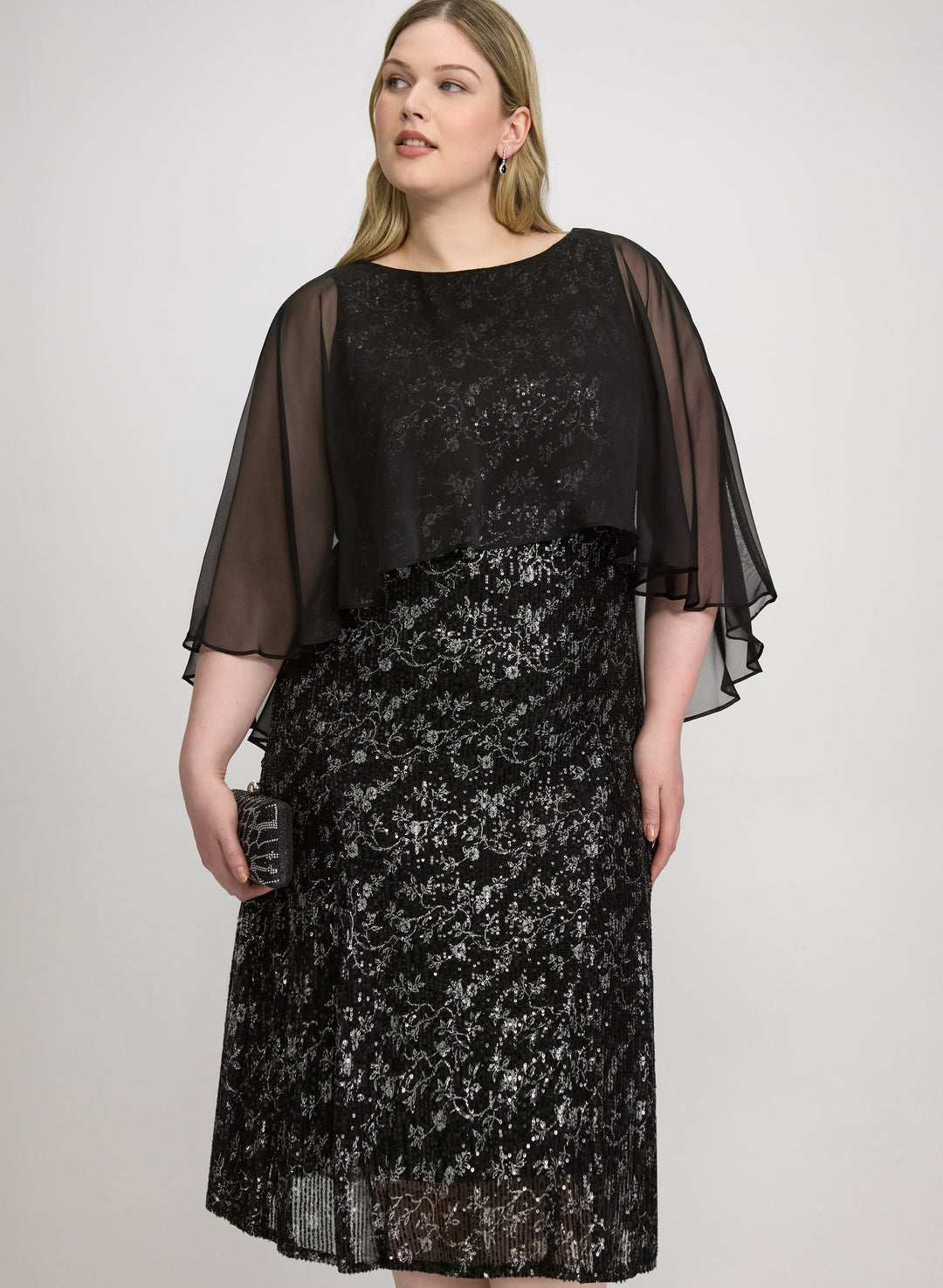 Floral Sequin Dress