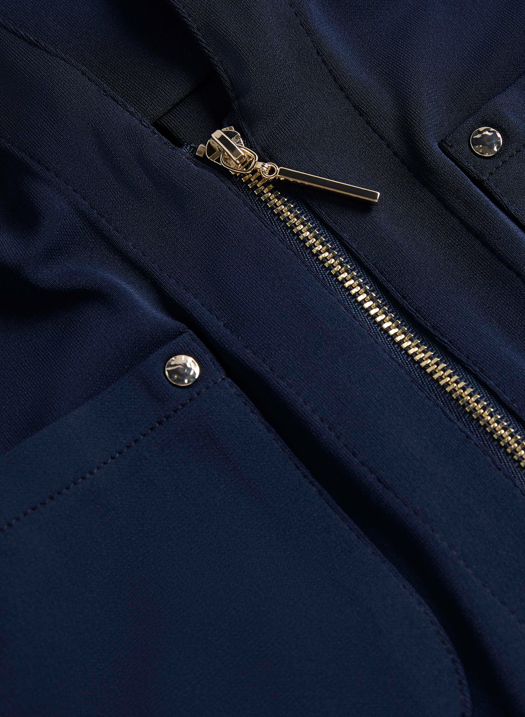 Zip Neck Dress