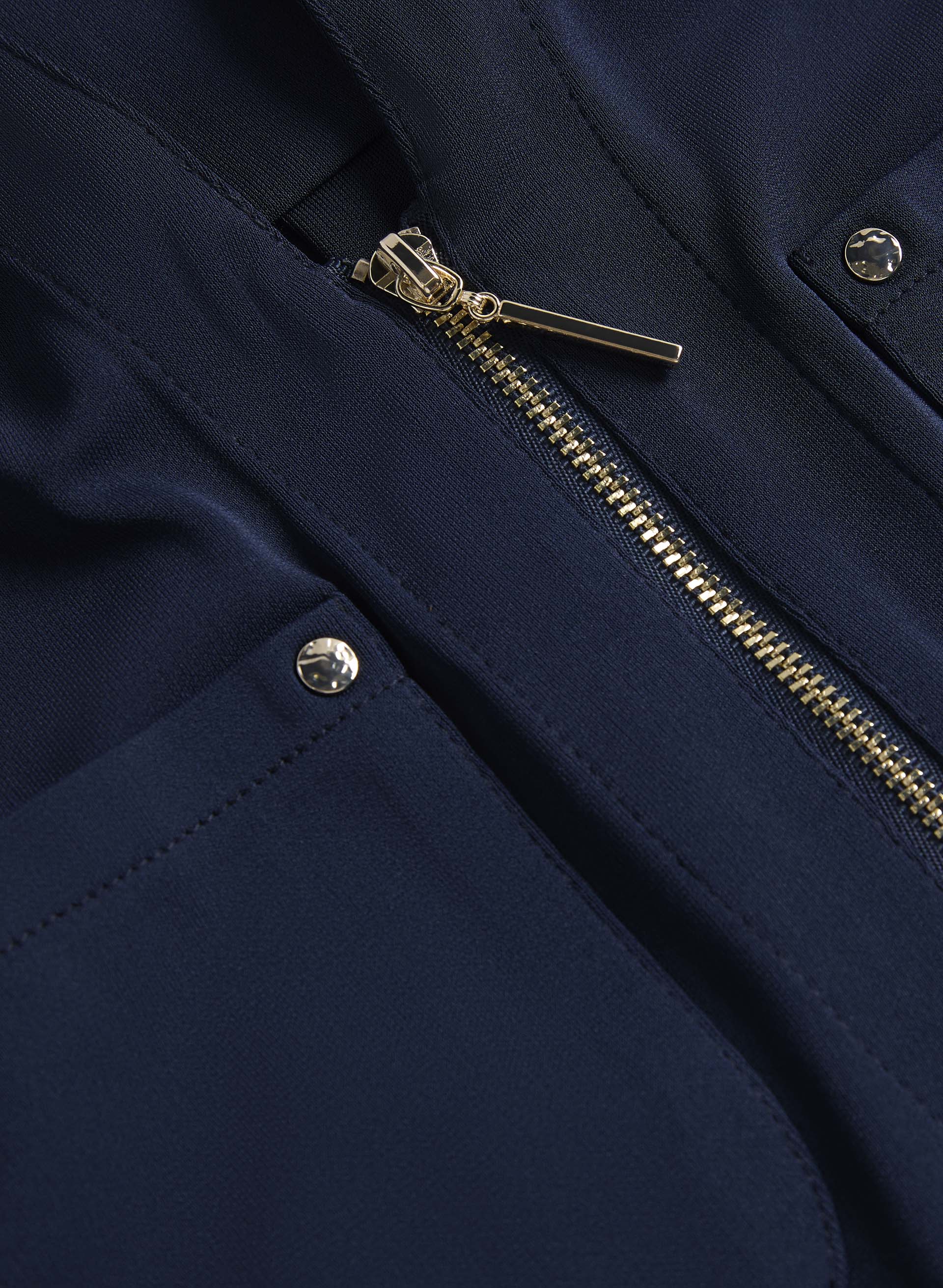 Zip Neck Dress