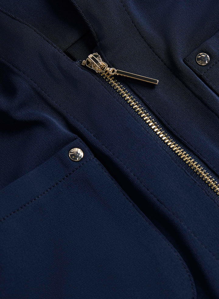 Zip Neck Dress