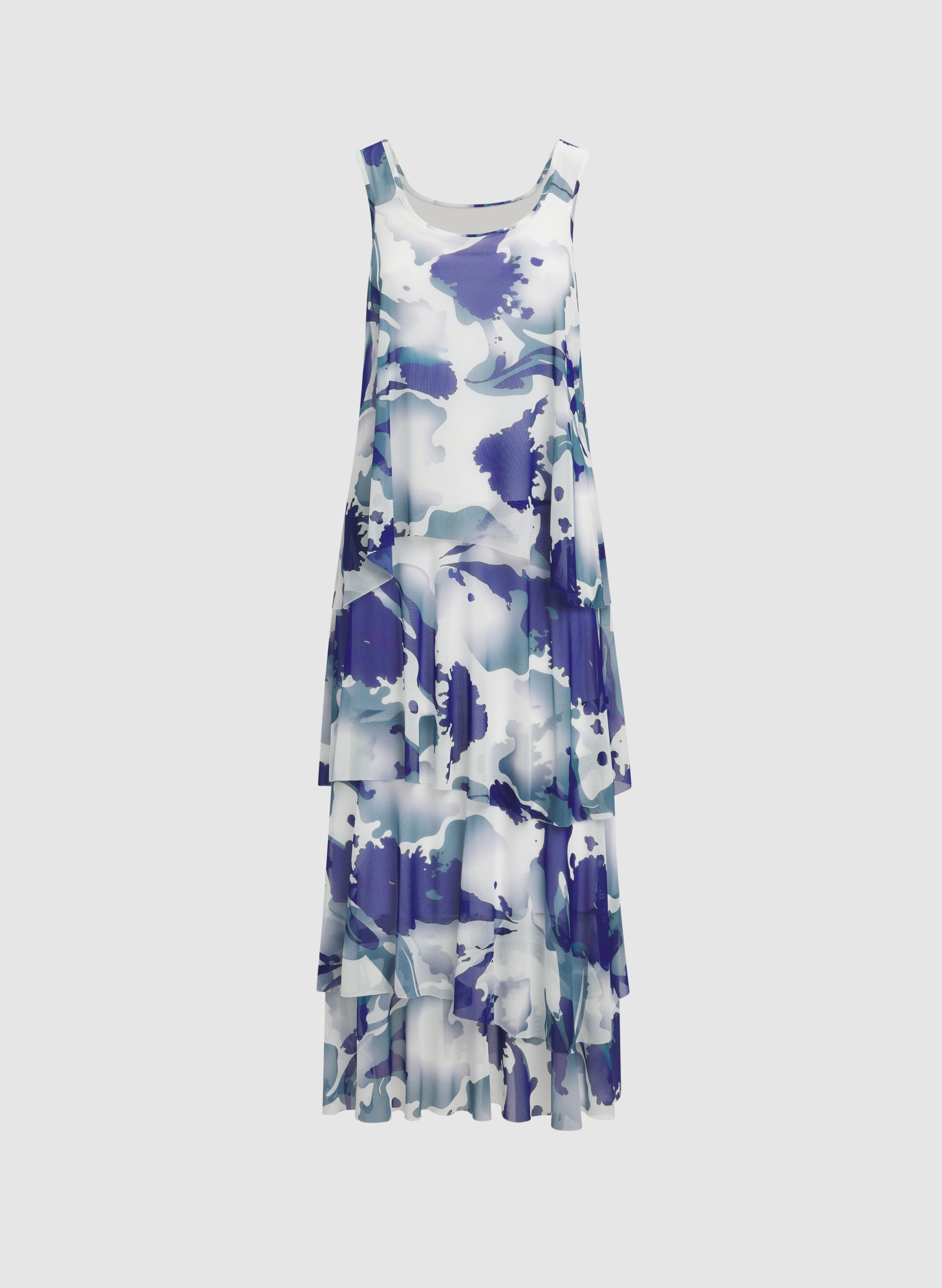 Marble Print Dress