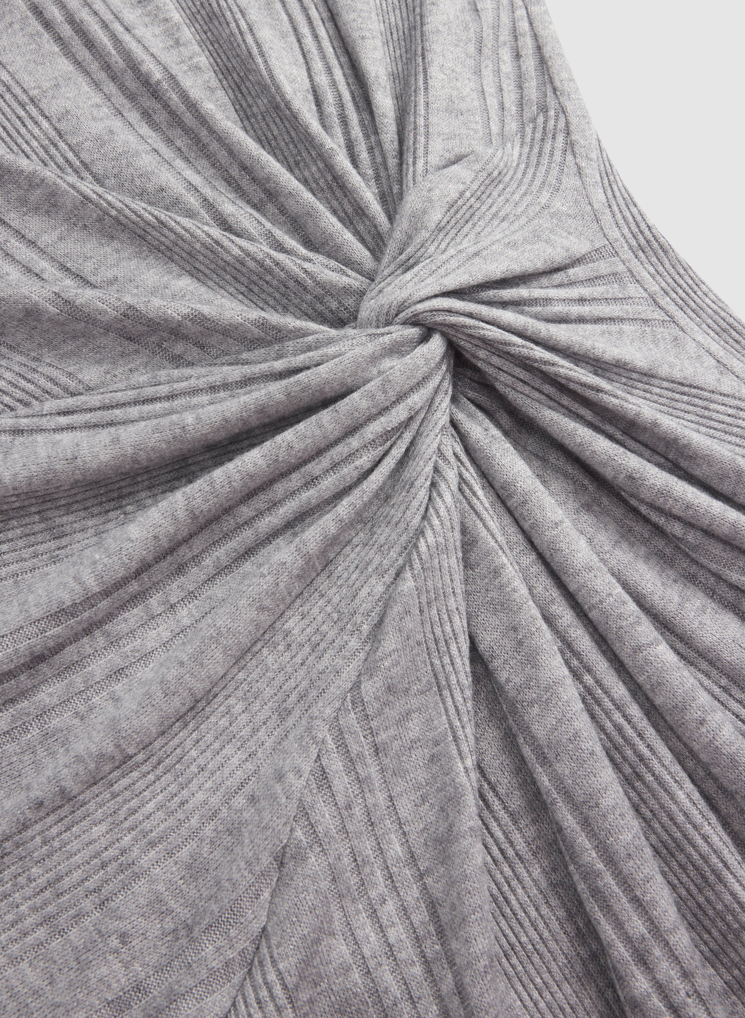 Twist Front Sweater Dress