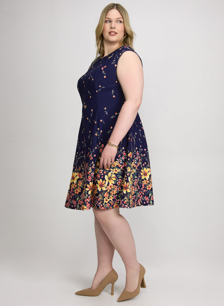 Fit & Flare Floral Dress