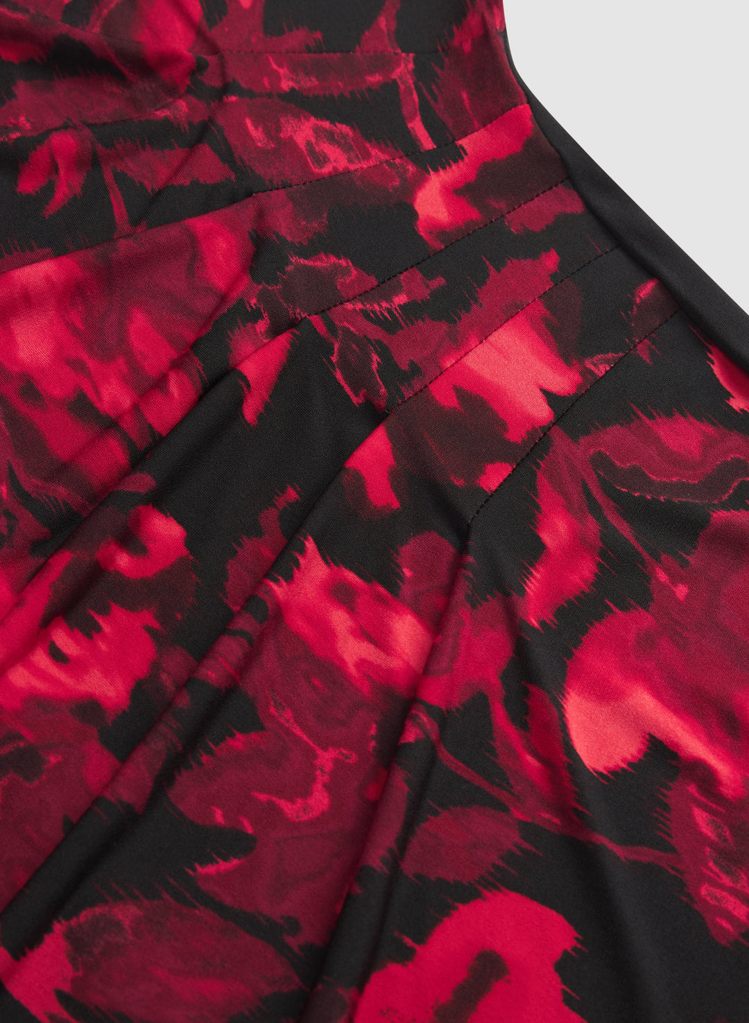 Floral Placement Print Dress