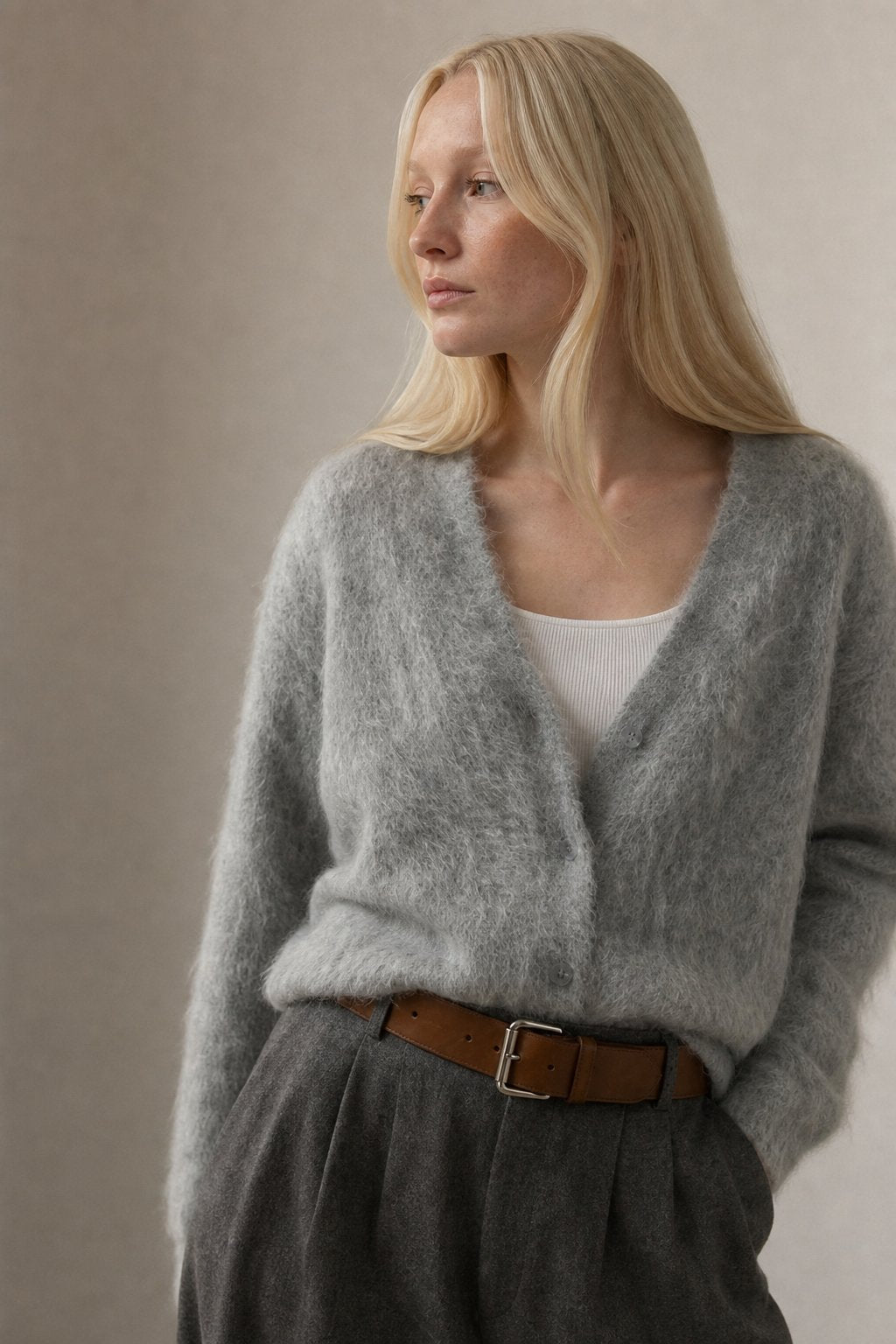 Aurelia – Oversized Cashmere Cardigan